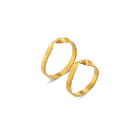 TWISTED Wedding Bands