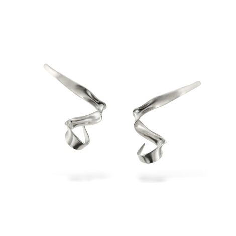 GALACTIC RIBBON Unique Earrings